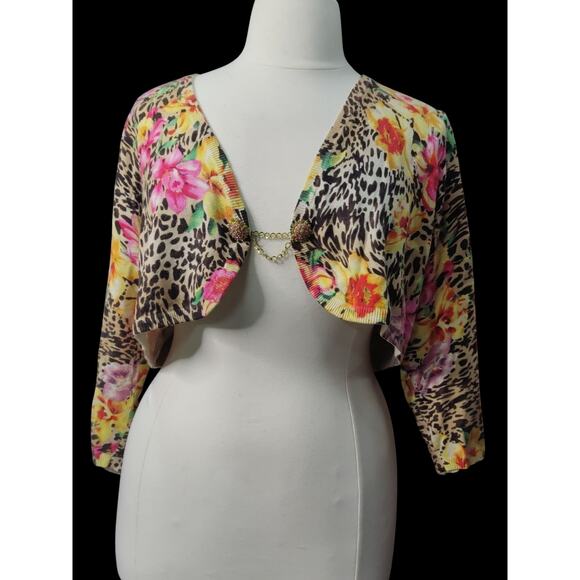 ECI New York women's crop sweater size 3X - Picture 1 of 4